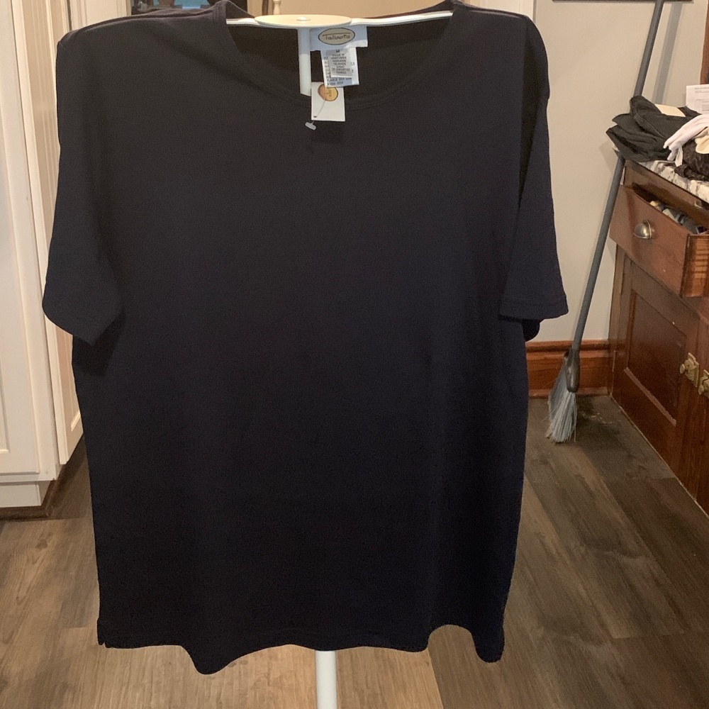 Talbots 100 percent cotton tee. NWT .
